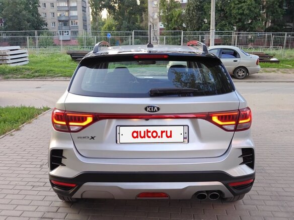2021 Kia Rio X IV Рестайлинг, серый, 1340000 рублей - вид 6