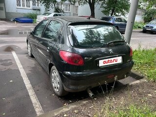 2008 Peugeot 206, чёрный, 165000 рублей, вид 5