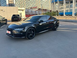 2014 Audi A7 I (4G) Рестайлинг, чёрный, 3000000 рублей, вид 4
