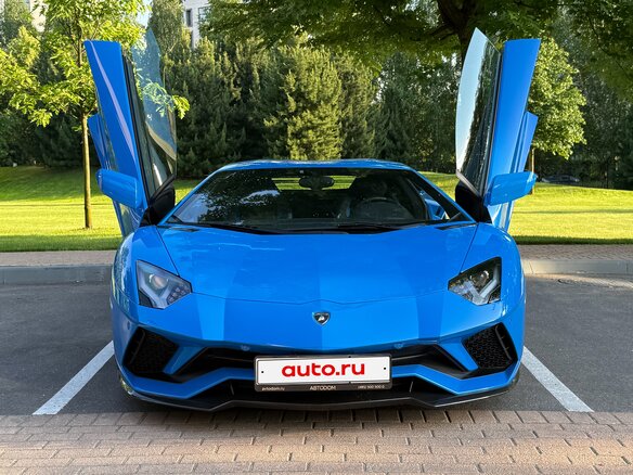 2017 Lamborghini Aventador I Рестайлинг, синий, 29250000 рублей - вид 13