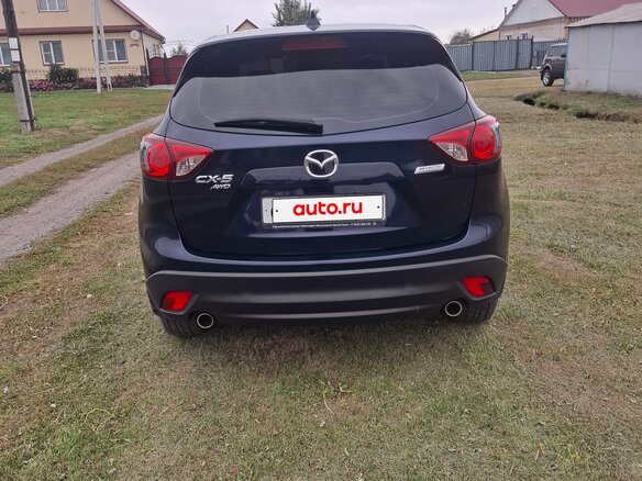 2016 Mazda CX-5 I Рестайлинг, синий, 2250000 рублей - вид 4