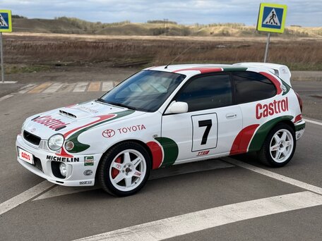 1998 Toyota Corolla VIII (E110), белый, вид 4
