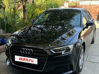 2018 Audi A3 III (8V) Рестайлинг, чёрный, 1650000 рублей, вид 1
