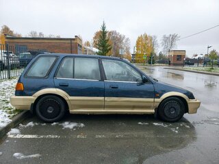 1991 Honda Civic Shuttle IV, синий, 300000 рублей, вид 3