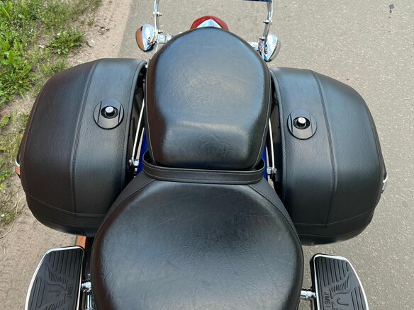 2010 Yamaha XVS950, синий - вид 11