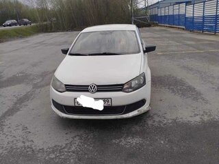 2012 Volkswagen Polo V, белый, 480000 рублей, вид 1