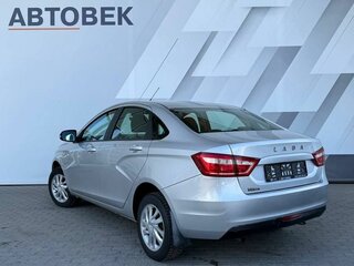 2018 Lada (ВАЗ) Vesta I, серебристый, 877000 рублей, вид 4
