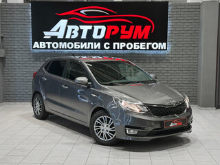 2017 Kia Rio III Рестайлинг, серый, 1257000 рублей, вид 1