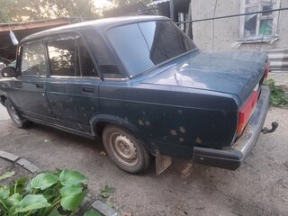 2008 Lada (ВАЗ) 2107, зелёный, 105000 рублей, вид 4