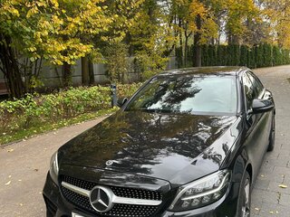 2020 Mercedes-Benz C-Класс 200 IV (W205) Рестайлинг, чёрный, 4440000 рублей, вид 3