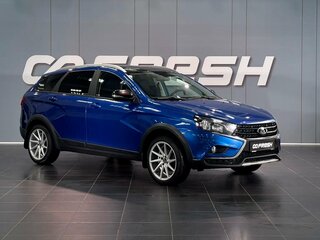 2021 Lada (ВАЗ) Vesta SW Cross I, синий, 1380000 рублей, вид 1