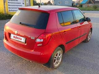 2009 Skoda Fabia II, пурпурный, 335000 рублей, вид 4