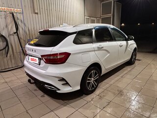 2018 Lada (ВАЗ) Vesta SW I, белый, 819000 рублей, вид 3