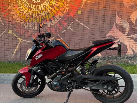 2017 KTM 250 Duke, красный, 245000 рублей, вид 2