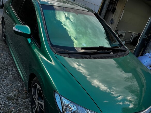 2008 Honda Civic VIII Рестайлинг, серебристый, 1200000 рублей - вид 18