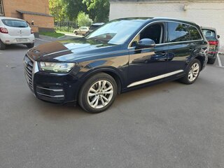 2017 Audi Q7 II (4M), синий, 3599999 рублей, вид 1