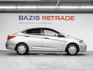 2013 Hyundai Solaris I, серый, 665000 рублей, вид 4