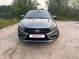 2017 Lada (ВАЗ) Vesta I, серый, 850000 рублей, вид 3