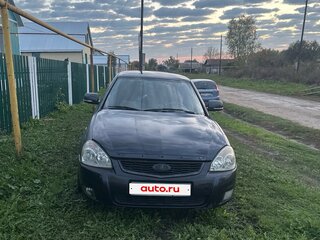 2007 Lada (ВАЗ) Priora I, чёрный, 90000 рублей, вид 1