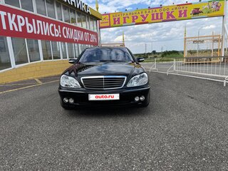 2004 Mercedes-Benz S-Класс 500 Long IV (W220) Рестайлинг, чёрный, 7500000 рублей, вид 1