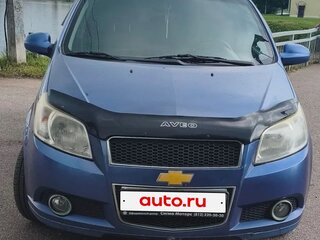 2009 Chevrolet Aveo I Рестайлинг, синий, 360000 рублей, вид 2