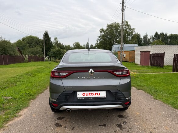 2019 Renault Arkana I, серый, 1600000 рублей - вид 3