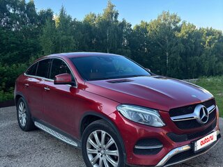 2015 Mercedes-Benz GLE Coupe 400 I (C292), красный, 3300000 рублей, вид 2