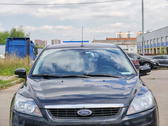 2008 Ford Focus II Рестайлинг, чёрный - вид 1