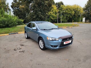 2010 Mitsubishi Lancer X, серый, 620000 рублей, вид 3