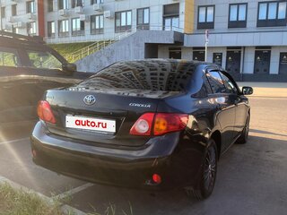 2008 Toyota Corolla X (E140, E150), чёрный, 670000 рублей, вид 5