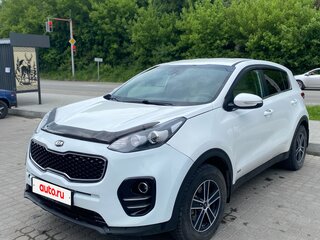 2017 Kia Sportage IV, белый, 1550000 рублей, вид 1