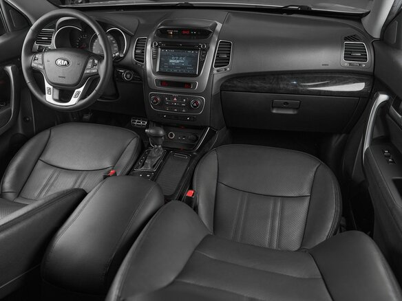 2014 Kia Sorento II Рестайлинг, белый, 1449000 рублей - вид 8