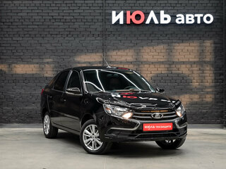 2024 Lada (ВАЗ) Granta I Рестайлинг, чёрный, 840000 рублей, вид 3