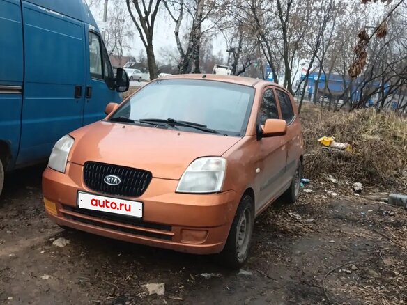 2007 Kia Picanto I, оранжевый, 350000 рублей - вид 1