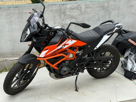 2023 KTM 390 Adventure, чёрный, 550000 рублей, вид 5
