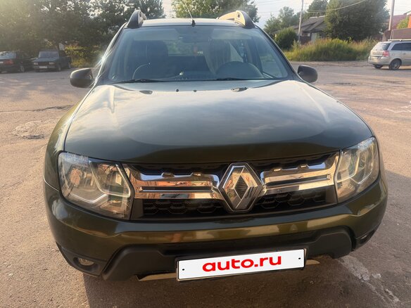 2015 Renault Duster I Рестайлинг, зелёный