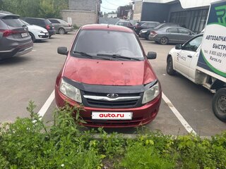 2013 Lada (ВАЗ) Granta I, красный, 390000 рублей, вид 1