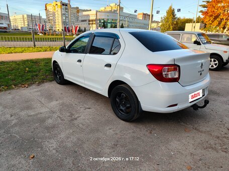 2017 Renault Logan II, белый, 460000 рублей, вид 5
