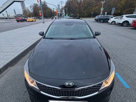 2017 Kia Optima IV, чёрный, 1800000 рублей, вид 2