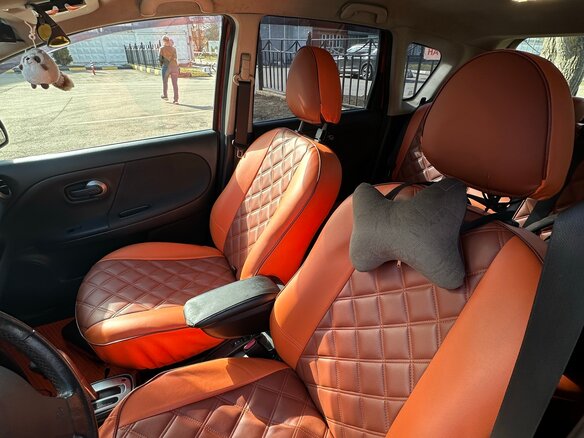 2007 Nissan Note I, оранжевый, 440000 рублей - вид 7