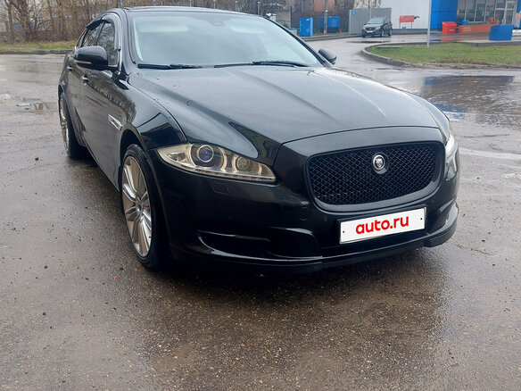 2012 Jaguar XJ IV (X351), чёрный, 1950000 рублей - вид 2