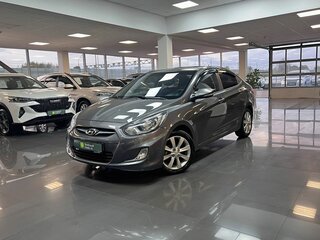 2011 Hyundai Solaris I, серый, 770000 рублей, вид 1