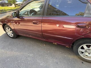2005 Kia Spectra I Рестайлинг 2, красный, 310000 рублей, вид 5