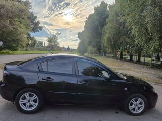 2008 Mazda 3 I (BK) Рестайлинг, чёрный, 600000 рублей, вид 2