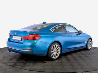 2019 BMW 4 серии 420i F32/F33/F36 Рестайлинг, синий, 4500000 рублей, вид 5