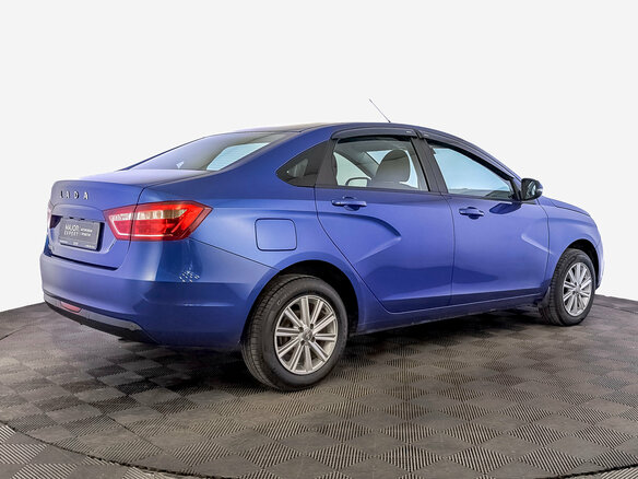 2022 Lada (ВАЗ) Vesta I, синий - вид 4