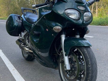 2002 Triumph Sprint ST, зелёный, 370000 рублей, вид 3