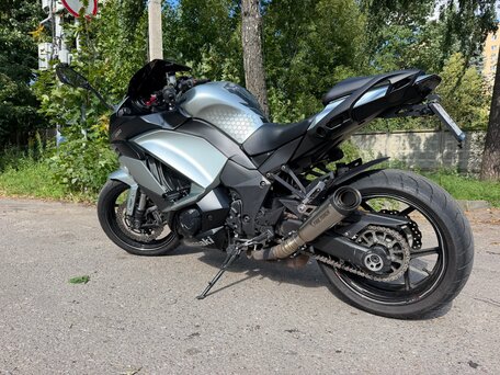 2018 Kawasaki Ninja 1000 SX, серебристый, 1050000 рублей, вид 3