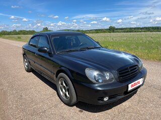 2011 Hyundai Sonata ТагАЗ IV (EF) Рестайлинг, чёрный, 700000 рублей, вид 3