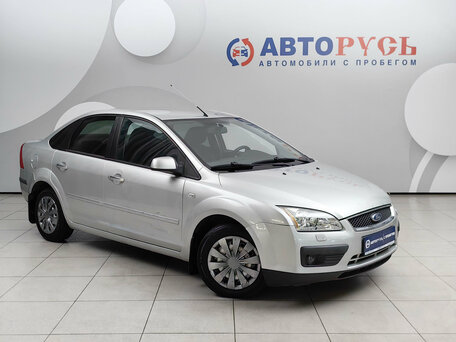 2007 Ford Focus II, серебристый, 351000 рублей, вид 1